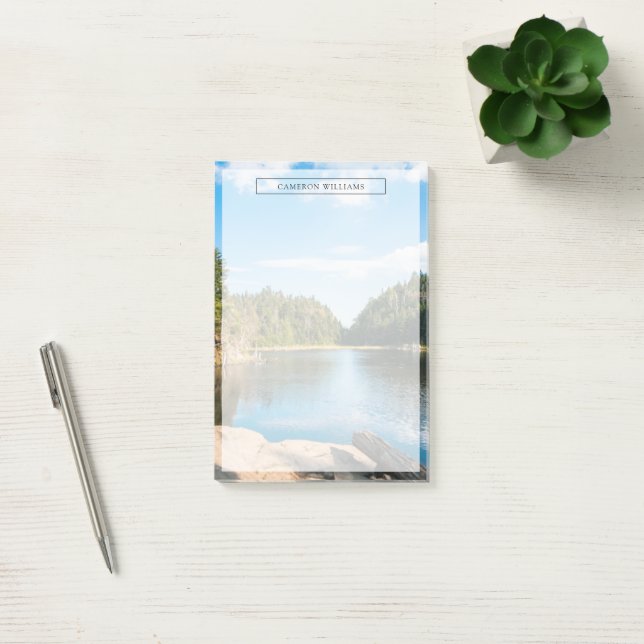 Water | Spruce Lake Quebec, Canada Post-it Notes (Office)