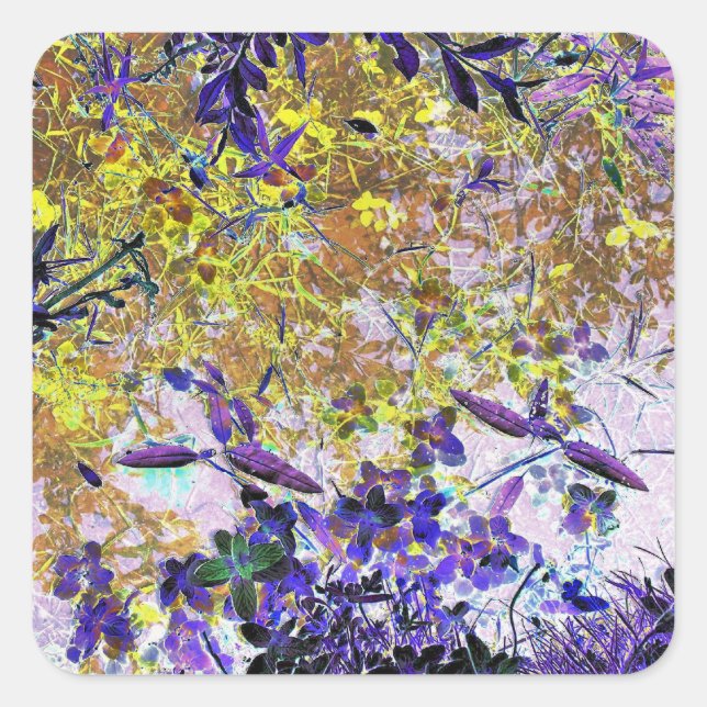 WATER SQUARE STICKER (Front)