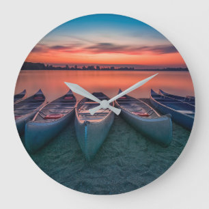 Water St. Louis Missouri Bay Large Clock