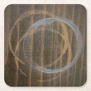 Water Stained Coaster