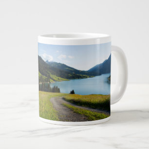 Water   Swiss Alps Footpath Large Coffee Mug