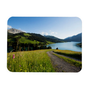 Water Swiss Alps Footpath Magnet