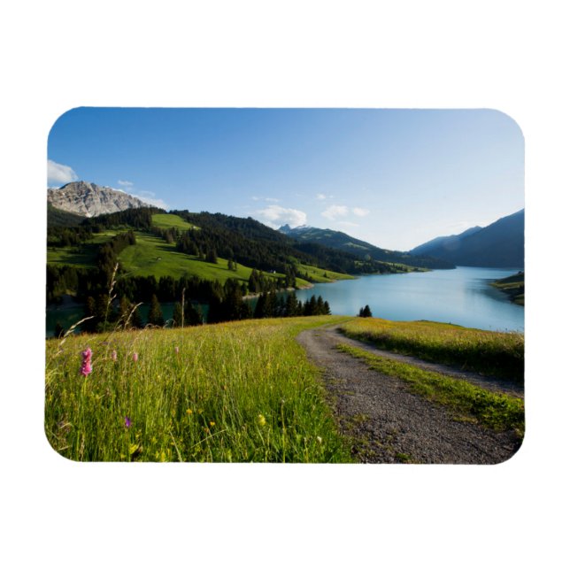 Water | Swiss Alps Footpath Magnet (Horizontal)
