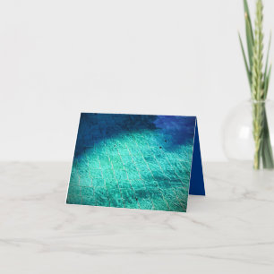 Water Texture Card