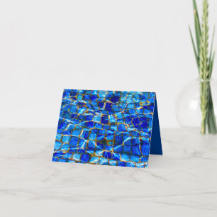 Water Texture Card