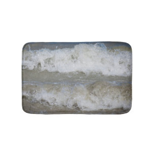 water themed bath mat