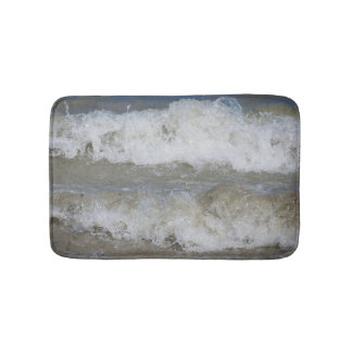 water themed bath mat