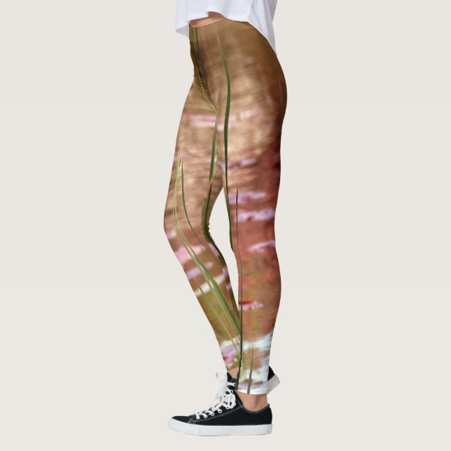Water Through Reeds Leggings (Left)