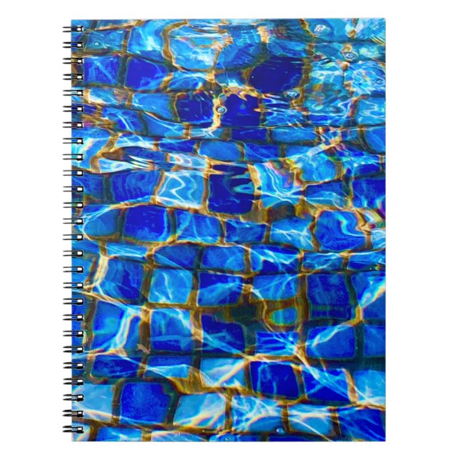 Water Tile Notebook  (Front)