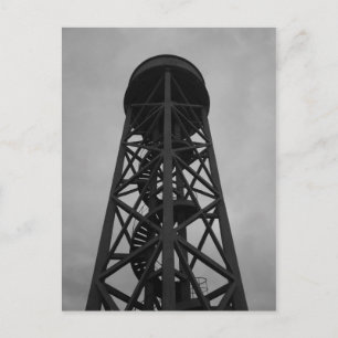 water tower postcard