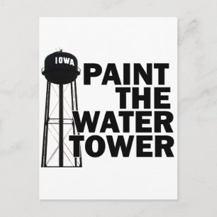 Water Tower Postcard