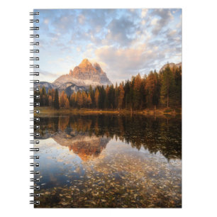 Water Tre Cime Di Lavaredo Italy Notebook