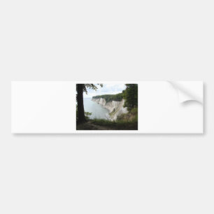 Water Trees Nature Cliffs Peace Love Destiny Bumper Sticker