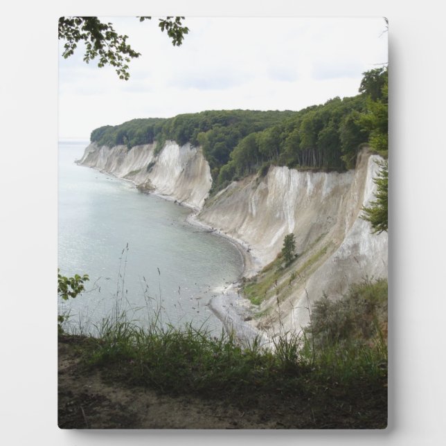 Water Trees Nature Cliffs Peace Love Destiny Plaque (Front)