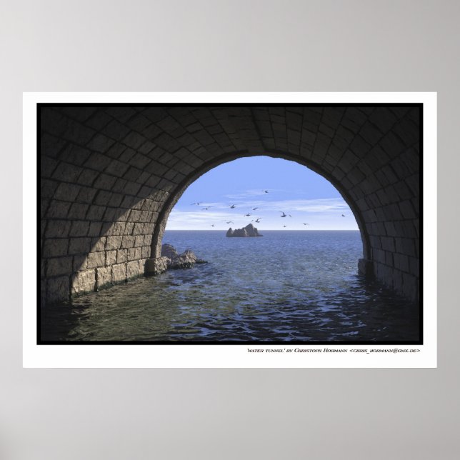 water tunnel poster (Front)