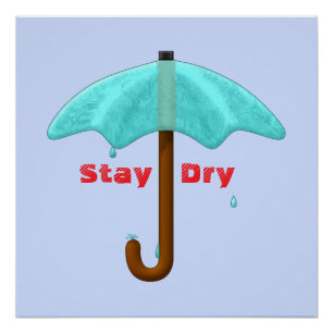 Water Umbrella - Poster