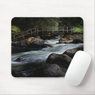 Water under the bridge mouse pad