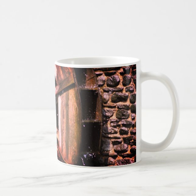 Water Wheel Nature  Coffee Mug (Right)