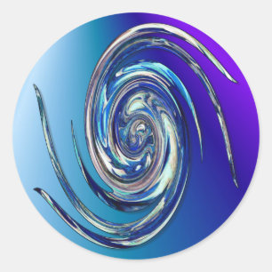 Water Witch Classic Round Sticker