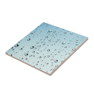 Water with bubbles ceramic tile