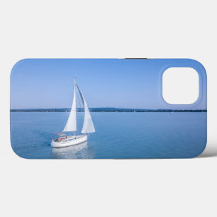 Water   Yacht at Lake Balaton Lake Hungary iPhone 13 Case