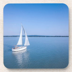 Water   Yacht at Lake Balaton Lake Hungary Coaster