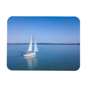 Water   Yacht at Lake Balaton Lake Hungary Magnet