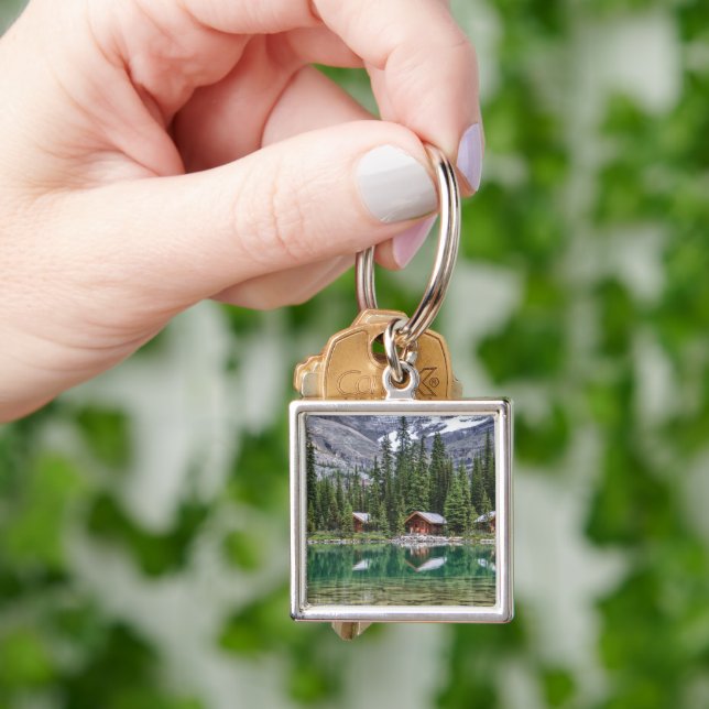 Water | Yoho National Park Canada Key Ring (Hand)
