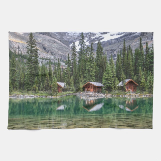 Water | Yoho National Park Canada Tea Towel (Horizontal)
