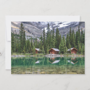 Water   Yoho National Park Canada Thank You Card