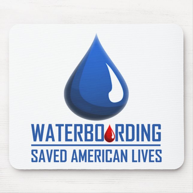 Waterboarding Mouse Pad (Front)
