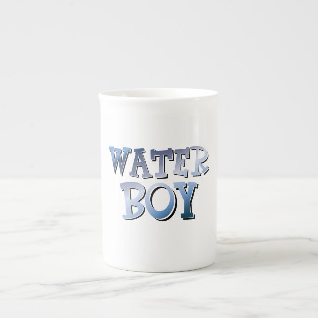 WaterBoy Bone China Mug (Front)