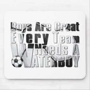 Waterboy Soccer Mouse Pad