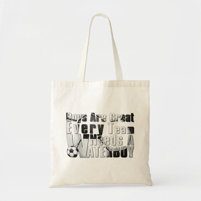 Waterboy Soccer Tote Bag (Front)