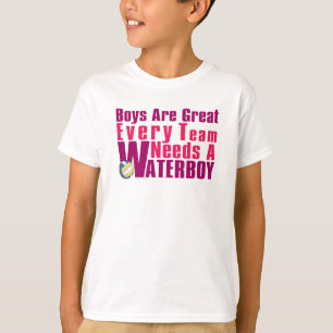 Waterboy Volleyball in Pink T-Shirt
