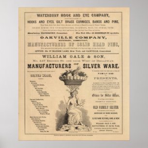 Waterbury Hook and Eye Company Poster