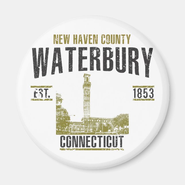 Waterbury Magnet (Front)