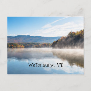 Waterbury Vermont Postcard