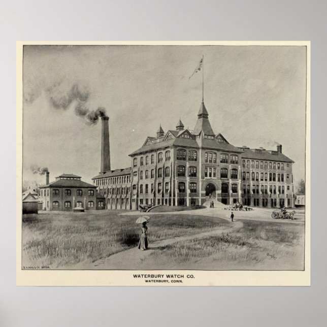 Waterbury Watch Co Poster (Front)