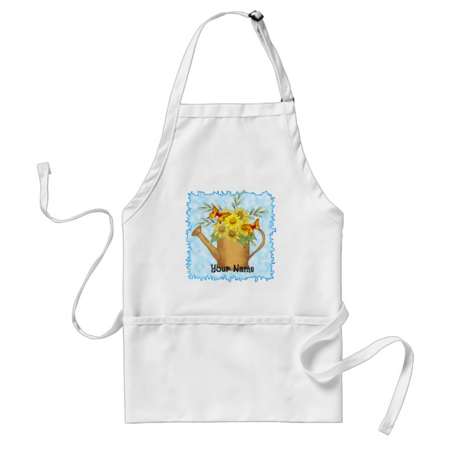 Watercan Daisy  Standard Apron (Front)