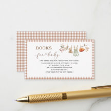 Watercolor A Little Pumpkin baby shower books fo