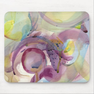 Watercolor Abstract 2 Mouse Pad