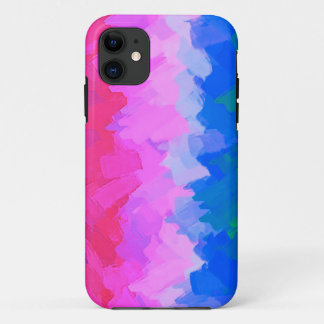 Watercolor Abstract Background #5 iPhone 11 Case