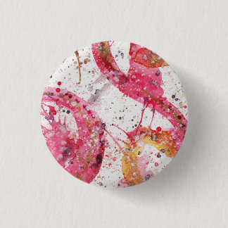 Watercolor abstract button