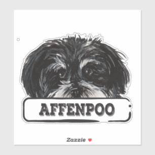 Watercolor Affenpoo