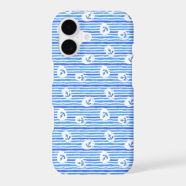 Watercolor Anchor Pattern 1 (Back)
