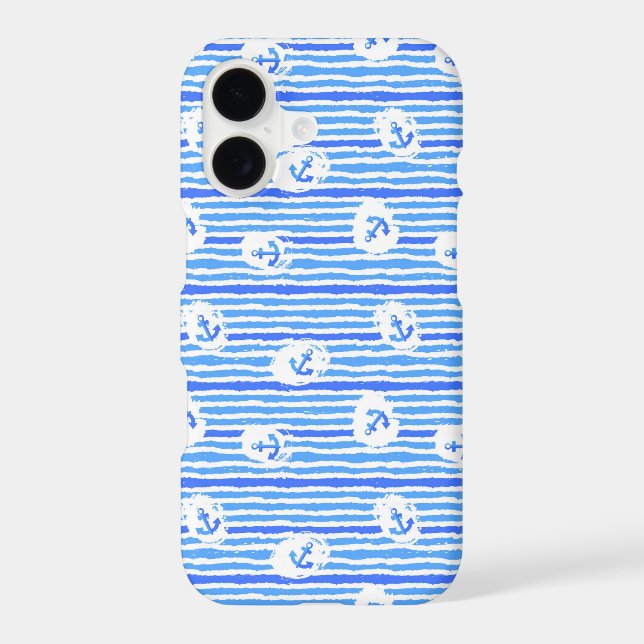 Watercolor Anchor Pattern 1 (Back)