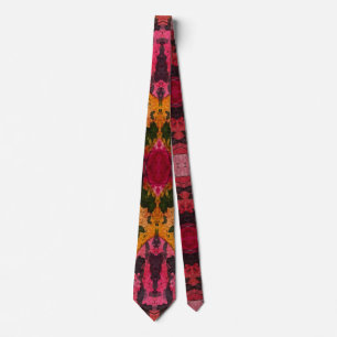 Watercolor And Ink Abstract Expressionism  Tie