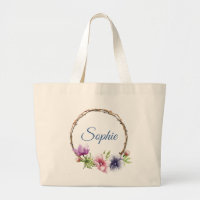 Watercolor Anemone Flower Wedding