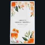 Watercolor Aperol Spritz Bridal Shower Small Gift Bag<br><div class="desc">Watercolor Aperol Spritz Bridal Shower Small Gift Bag</div>